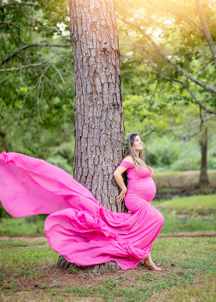 maternity photo session Tomball Texas